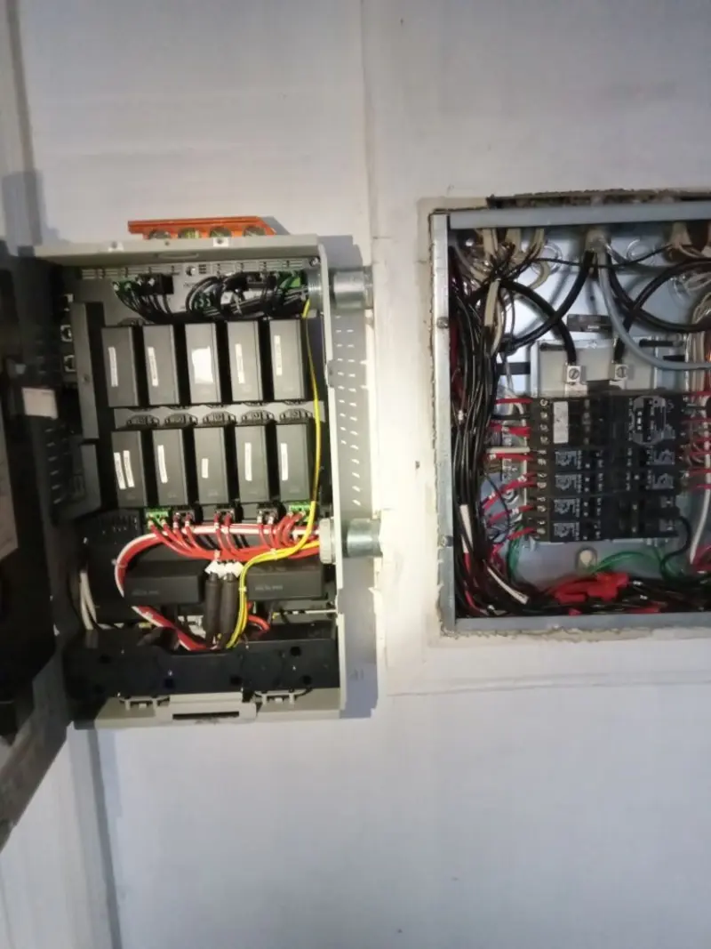 Electrical panel upgrade completed for Indoor Lighting Installation in Ingram